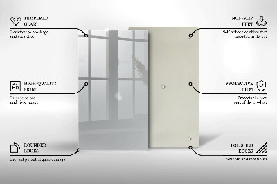 Płyta na ścianę do kuchni Kolor szary