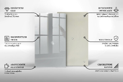 Płyta na ścianę do kuchni Kolor szary