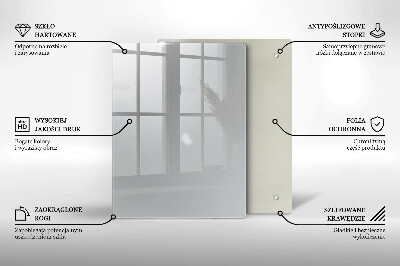 Płyta na ścianę do kuchni Kolor szary