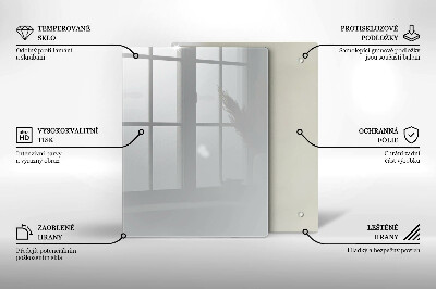 Płyta na ścianę do kuchni Kolor szary