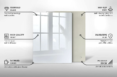 Płyta na ścianę do kuchni Kolor biały