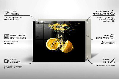 Płyta ochronna na indukcję Soczyste owoce cytryny