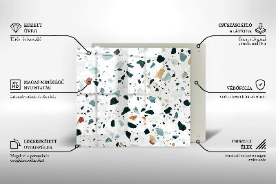 Szkło na płytę indukcyjną Jasny kamień gres