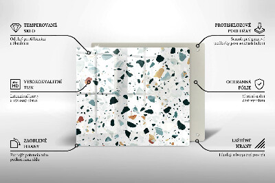 Szkło na płytę indukcyjną Jasny kamień gres