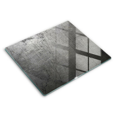 Osłona na płytę indukcyjną Tekstura metalu