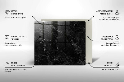 Ochrona na ścianę w kuchni Elegancki marmur