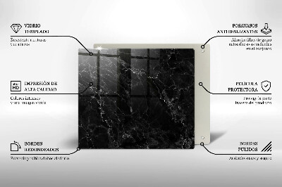 Ochrona na ścianę w kuchni Elegancki marmur