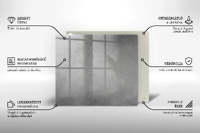 Osłona na płytę indukcyjną Tło tekstura beton