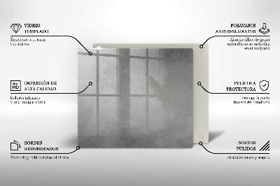 Osłona na płytę indukcyjną Tło tekstura beton