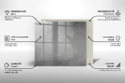 Osłona na płytę indukcyjną Tło tekstura beton