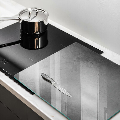 Osłona na płytę indukcyjną Tło tekstura beton