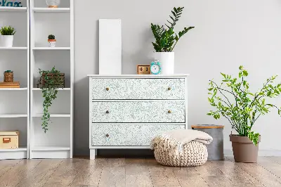 Okleina pcv Liście styl Boho