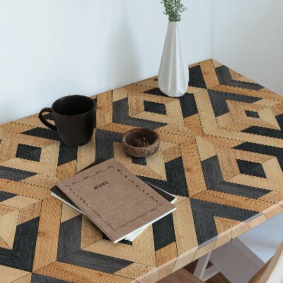 Okleina ozdobna Geometryczny wzór z deseczek