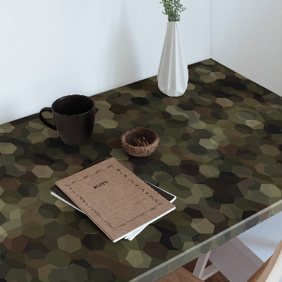 Okleina ozdobna Heksagony moro