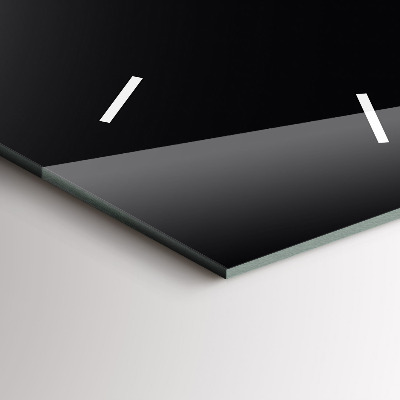 Zegar szklany 30x60 Kolor czarny