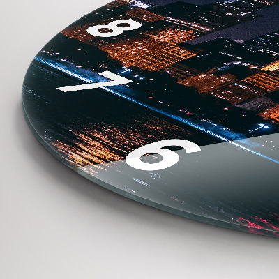 Zegar szklany fi30 Chicago