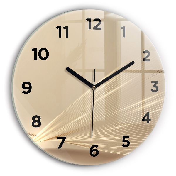 Zegar szklany fi30 Abstrakcja