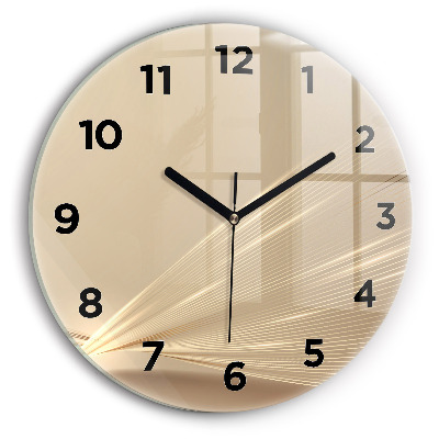 Zegar szklany fi30 Abstrakcja