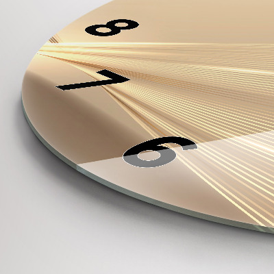 Zegar szklany fi30 Abstrakcja