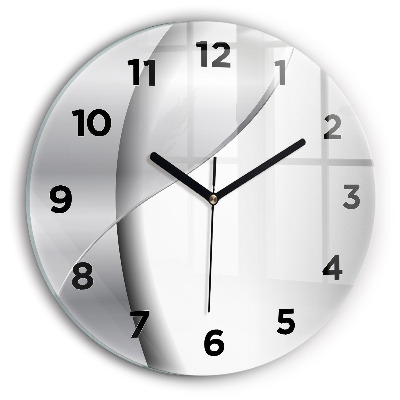 Zegar szklany fi30 Abstrakcja