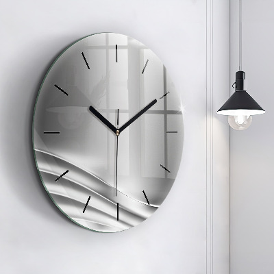 Zegar szklany fi60 Abstrakcja