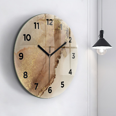 Zegar szklany fi60 Sztuka nowoczesna