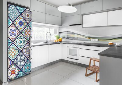 Naklejka na lodówkę Ceramiczne płytki