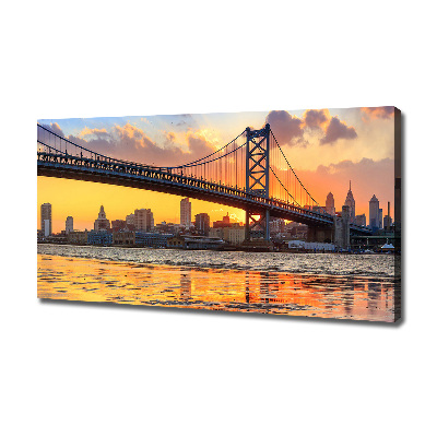 Foto obraz na płótnie Most Filadelfia