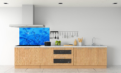 Panel dekor szkło Krople wody