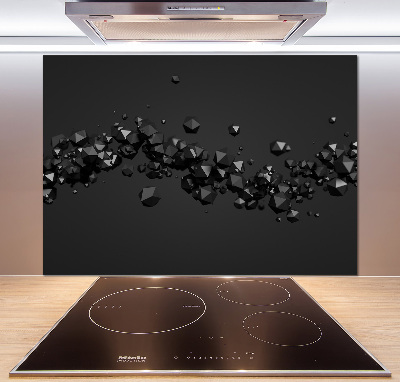 Panel do kuchni Abstrakcja 3D
