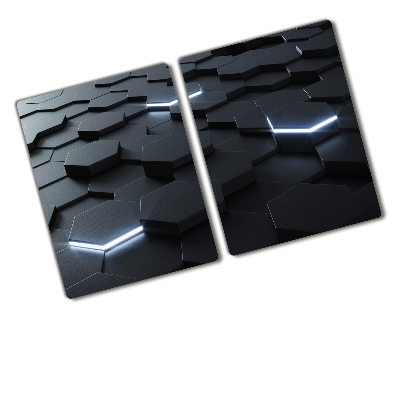 Deska do krojenia szklana Abstrakcja